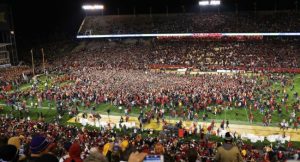 West Virginia coach Dana Holgorsen expresses displeasure with ‘unprofessional’ Iowa State storming